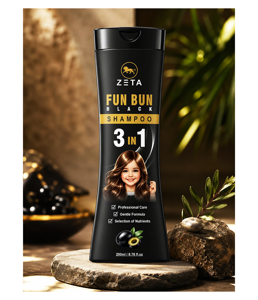 FunBun Shampoo Black 3 in 1